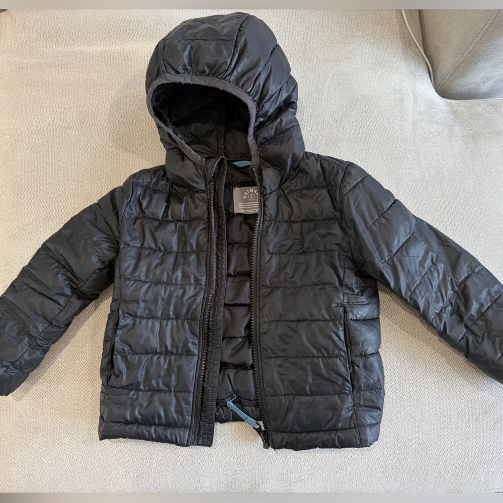 Primary Kids Lightweight Jacket in black